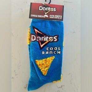 Doritos Cool Ranch Crew Socks – Fits Men’s Shoe Size 6–12 | NWT